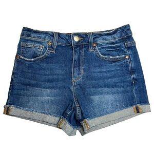 Joe’s Jeans Women’s Cuffed Denim Jean Shorts Size 25